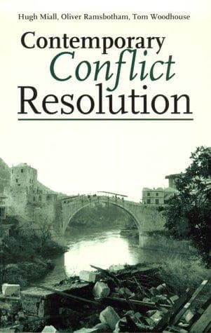 Tapa de Contemporary conflict resolution