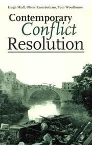 Tapa de Contemporary conflict resolution