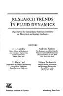 Tapa de Research trends in fluid dynamics