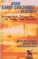 Tapa de Doing early childhood research