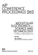 Tapa de Molecular electronics--science and technology