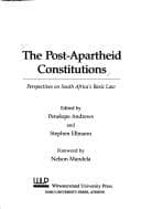 Tapa de The Post-Apartheid Constitutions