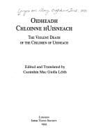 Tapa de Oidheadh chloinne hUisneach =