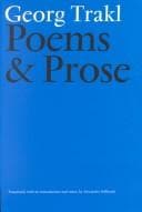 Tapa de Poems and Prose