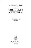 Tapa de The Duke's Children (The Complete Novels of Anthony Trollope)