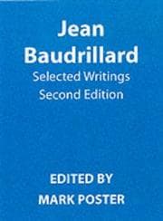 Tapa de Jean Baudrillard