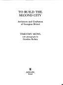 Tapa de To Build the Second City