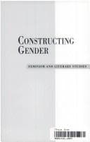 Tapa de Constructing Gender