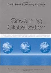 Tapa de Governing Globalization