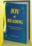 Tapa de Joy of reading