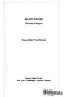 Tapa de Rights denied