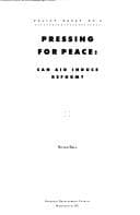 Tapa de Pressing for Peace