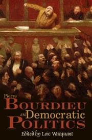 Tapa de Pierre Bourdieu and Democratic Politics