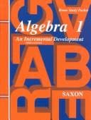 Tapa de Algebra 1