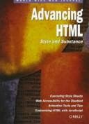 Tapa de Advancing HTML