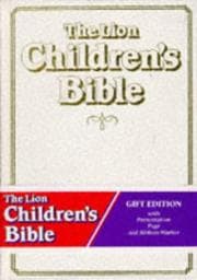 Tapa de The Lion Children's Bible (Bible Stories)
