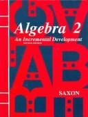 Tapa de Algebra 2: An Incremental Development