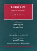 Tapa de Labor Law Case Supplement 1999