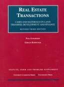 Tapa de Real Estate Transactions