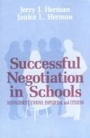 Tapa de Successful Negotiation in School