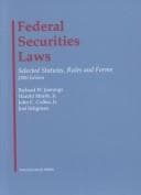 Tapa de Federal securities laws