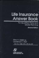 Tapa de Life Insurance Answer Book