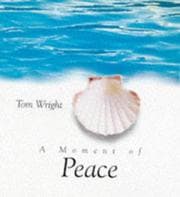 Tapa de A Moment of Peace