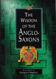 Tapa de Wisdom of the Anglo Saxons (The Wisdom Of... Series)