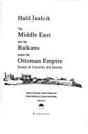 Tapa de The Middle East & the Balkans Under the Ottoman Empire
