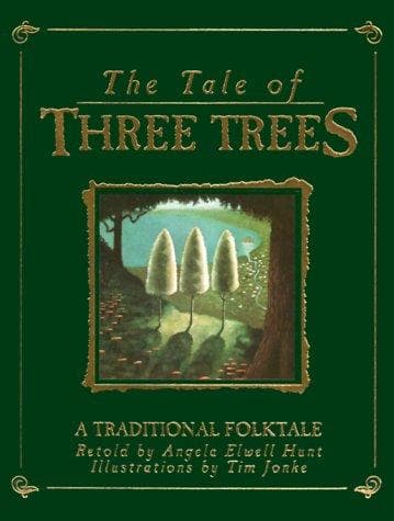 Tapa de The tale of three trees