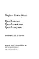Tapa de Magister Paulus Niavis...Epistole Breues...Epistole Mediocres...Epistole Longiores