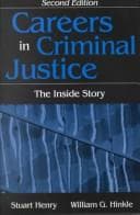 Tapa de Careers in criminal justice