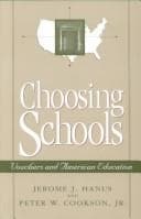 Tapa de Choosing Schools