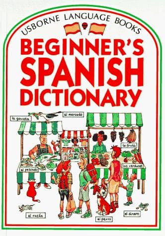 Tapa de Beginner's Spanish dictionary