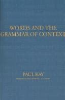 Tapa de Words and the Grammar of Context