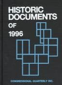 Tapa de Historic Documents of 1996