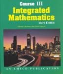 Tapa de Integrated Mathematics, Course 3 (Item #12-20569)