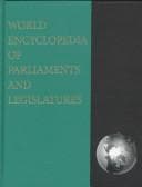 Tapa de World encyclopedia of parliaments and legislatures