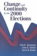 Tapa de Change and continuity in the 2000 elections