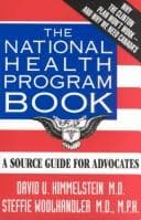 Tapa de The National Health Program book