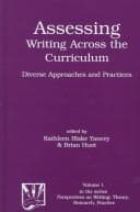 Tapa de Assessing writing across the curriculum