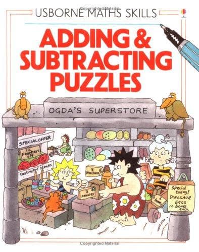 Tapa de Adding & Subtraction Puzzles (Math Skills)