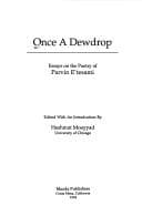 Tapa de Once a Dewdrop