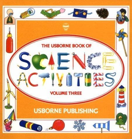 Tapa de Usborne science activities