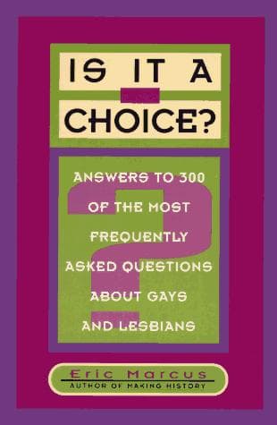 Tapa de Is It a Choice?