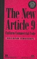 Tapa de The New Article 9, Uniform Commercial Code