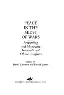 Tapa de Peace in the midst of wars