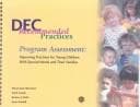 Tapa de DEC recommended practices