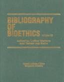 Tapa de Bibliography of Bioethics