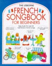 Tapa de The Usborne French Songbook for Beginners (Songbooks Series) (English and French Edition)